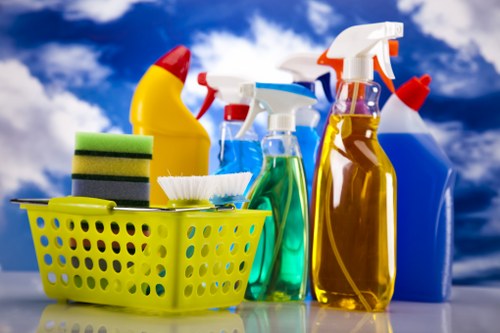 Commercial cleaning team servicing a Hollandpark office building