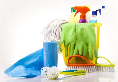 Specialist cleaners in Hollandpark restoring a property after renovations