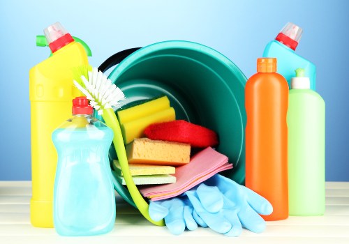 Sustainability-focused waste separation and recycling at Hollandpark Cleaners